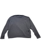 VANS ΠΟΥΛΟΒΕΡ CABLE KNIT ΓΚΡΙ UNISEX PRE OWNED L