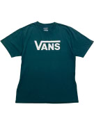 VANS T-SHIRT CASUAL LOGO ΠΡΑΣΙΝΟ ΑΝΔΡΙΚΟ M