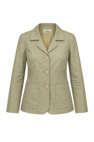 VERA PELLE BLAZER MINIMAL BEIGE ΓΥΝΑΙΚΕΙΟ PRE OWNED S