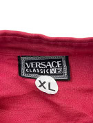 VERSACE CLASSIC ΚΟΝΤΟΜΑΝΙΚΟ ΠΟΥΚΑΜΙΣΟ UTILITY ΚΟΚΚΙΝΟ ΑΝΤΡΙΚΟ PRE OWNED XL
