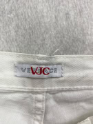 VERSACE JEANS COUTURE ΠΑΝΤΕΛΟΝΙ VINTAGE ΜΕ ΜΕΤΑΛΛΙΚΟ LOGO ΛΕΥΚΟ ΓΥΝΑΙΚΕΙΟ M