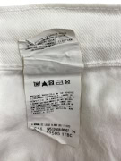 VERSACE JEANS COUTURE ΠΑΝΤΕΛΟΝΙ VINTAGE ΜΕ ΜΕΤΑΛΛΙΚΟ LOGO ΛΕΥΚΟ ΓΥΝΑΙΚΕΙΟ M