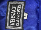 1990s VERSACE ΠΟΥΚΑΜΙΣΟ CLASSIC ΜΠΛΕ ΑΝΤΡΙΚΟ PRE OWNED L