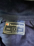 Vintage 90s Champion Tracksuit Σετ Navy Blue Snap Pants S