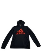 VINTAGE ADIDAS ΦΟΥΤΕΡ ΜΕ ΚΟΥΚΟΥΛΑ LOGO PRINT ΜΑΥΡΟ ΑΝΔΡΙΚΟ M
