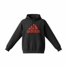VINTAGE ADIDAS ΦΟΥΤΕΡ ΜΕ ΚΟΥΚΟΥΛΑ LOGO PRINT ΜΑΥΡΟ ΑΝΔΡΙΚΟ M