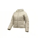 GIUBBOTTO PUFFER CON CAPPUCCIO ADIDAS ORIGINALS VINTAGE BEIGE DA DONNA S