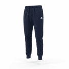 VINTAGE ADIDAS SWEATPANTS WITH EMBROIDERED LOGO NAVY BLUE MEN M