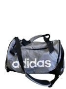 VINTAGE ADIDAS ΤΣΑΝΤΑ ΓΥΜΝΑΣΤΗΡΙΟΥ DUFFEL ΜΕ LOGO ΓΚΡΙ UNISEX ONE SIZE
