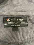 VINTAGE ΑΝΔΡΙΚΟ CHAMPION LONG SLEEVE ΤΟΠ/JACKET ΓΚΡΙ SIZE L