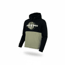 VINTAGE MEN'S JACK & JONES HOODIE BLACK/BEIGE SIZE L