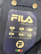 VINTAGE MEN'S PUFFER JACKET FILA DARK BLUE