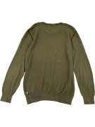 VINTAGE Ανδρικό Πλεκτό Πουλόβερ V-Neck Timberland Λαδί M