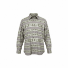 VINTAGE Men's Geometric Pattern Shirt - S/M