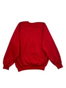 Vintage Αθλητική Φόρμα Σετ Basic Χωρίς Λογότυπο Κόκκινο Unisex XL