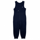 VINTAGE ATHLETIC OVERALLS/JUMPSUIT WITH RIBBED WAIST S/M