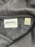 FELPA CON CAPPUCCIO VINTAGE AVATAR: THE LAST AIRBENDER CON STAMPA ZUKO NERA DA UOMO L