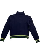 VINTAGE BELFE ΖΑΚΕΤΑ ΜΕ ΦΕΡΜΟΥΑΡ ARGYLE ΠΛΕΞΗ ΜΠΛΕ/ΠΡΑΣΙΝΟ ΓΥΝΑΙΚΕΙΑ M