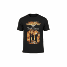 VINTAGE BONFIRE TEMPLE OF LIES ROCK/METAL T-SHIRT TOUR 2018