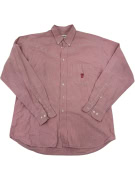 VINTAGE BOSS HUGO BOSS MEN'S LONG SLEEVE EMBROIDERED SHIRT XXL