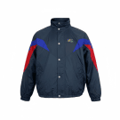 VINTAGE BRUCI TRACK JACKET ΜΕ ΛΕΠΤΟΜΕΡΕΙΕΣ USA ΜΠΛΕ ΑΝΔΡΙΚΗ XL XXL