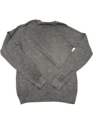 VINTAGE CALVIN KLEIN JEANS ΓΚΡΙ ΠΟΥΛΟΒΕΡ ΜΑΛΛΙΝΟ/ΠΛΕΚΤΟ M
