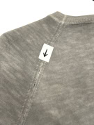 VINTAGE CALVIN KLEIN JEANS ΓΚΡΙ ΠΟΥΛΟΒΕΡ ΜΑΛΛΙΝΟ/ΠΛΕΚΤΟ M