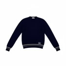 VINTAGE CALVIN KLEIN JEANS ΠΛΕΚΤΗ ΜΠΛΟΥΖΑ ΜΕ ΡΙΓΕΣ ΜΠΛΕ ΑΝΔΡΙΚΗ L