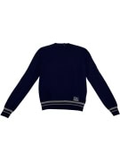 VINTAGE CALVIN KLEIN JEANS ΠΛΕΚΤΗ ΜΠΛΟΥΖΑ ΜΕ ΡΙΓΕΣ ΜΠΛΕ ΑΝΔΡΙΚΗ L