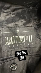 VINTAGE CARLO PIGNATELLI CLASSSICO ΣΑΚΑΚΙ ΜΑΥΡΟ