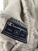 Pantaloni della tuta Champion vintage grigio chiaro