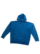 VINTAGE CHAMPION HOODIE ACID WASH BLUE MEN'S L