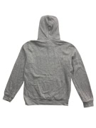 VINTAGE CHAMPION HOODIE WITH EMBROIDERED LOGO GREY MEN'S M