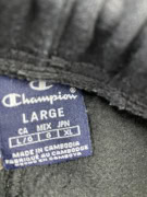 VINTAGE CHAMPION ΠΑΝΤΕΛΟΝΙ ΦΟΡΜΑΣ ΜΕ ΚΕΝΤΗΜΕΝΟ ΛΟΓΟΤΥΠΟ ΜΑΥΡΟ ΑΝΔΡΙΚΟ L