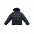 VINTAGE CHAMPION PUFFER ΜΠΟΥΦΑΝ ΜΕ ΚΟΥΚΟΥΛΑ ΜΑΥΡΟ ΑΝΔΡΙΚΟ L
