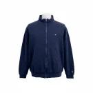VINTAGE CHAMPION GIACCA CON ZIP PICCOLO LOGO BLU SCURO UOMO L