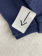 VINTAGE CHAMPION GIACCA CON ZIP PICCOLO LOGO BLU SCURO UOMO L