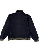 VINTAGE Champion Full-Zip Jacket with Rochester Embroidery, Blue, M
