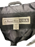VINTAGE CHARLIE USA ΓΥΝΑΙΚΕΙΟ ΣΟΥΕΤ ΤΖΑΚΕΤ ΣΕ ΜΑΥΡΟ ΧΡΩΜΑ M