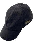 VINTAGE CHIARICO ΚΑΠΕΛΟ FLEECE ΜΕ ΜΕΤΑΛΛΙΚΟ ΛΟΓΟΤΥΠΟ ΜΑΥΡΟ UNISEX ONE SIZE