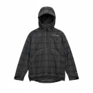 VINTAGE COLUMBIA ΑΝΟΡΑΚ JACKET ΜΕ ΚΟΥΚΟΥΛΑ ΓΚΡΙ ΜΑΥΡΟ ΓΥΝΑΙΚΕΙΟ S