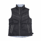 VINTAGE COLUMBIA CONVERT PUFFER ΓΙΛΕΚΟ ΜΕ ΡΑΦΕΣ ΜΑΥΡΟ ΓΥΝΑΙΚΕΙΟ M