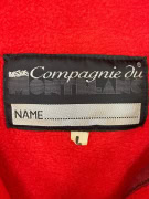 VINTAGE COMPAGNIE DU MONTBLANC FLEECE ΦΟΥΤΕΡ ΚΟΚΚΙΝΟ ΑΝΔΡΙΚΟ L