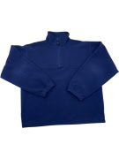 VINTAGE CONTE OF FLORENCE FLEECE ΦΟΥΤΕΡ ΜΠΛΕ PULLOVER ΑΝΔΡΙΚΟ M