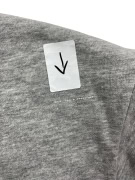 VINTAGE CRAFT ΦΟΥΤΕΡ CASUAL ΜΕ ΔΙΑΚΡΙΤΙΚΟ LOGO ΓΚΡΙ ΜΕΛΑΝΖΕ ΑΝΔΡΙΚΟ L