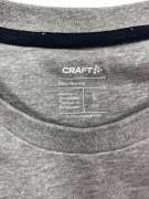 VINTAGE CRAFT ΦΟΥΤΕΡ CASUAL ΜΕ ΔΙΑΚΡΙΤΙΚΟ LOGO ΓΚΡΙ ΜΕΛΑΝΖΕ ΑΝΔΡΙΚΟ L