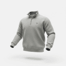 VINTAGE CREW CLOTHING COMPANY ΦΟΥΤΕΡ ΜΕ ΦΕΡΜΟΥΑΡ ΣΤΟ ΛΑΙΜΟ ΛΟΓΟΤΥΠΟ ΓΚΡΙ ΑΝΔΡΙΚΟ M