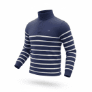 VINTAGE CREW CLOTHING COMPANY ΜΠΛΟΥΖΑ ΜΕ ΚΟΥΜΠΙΑ ΡΙΓΕ ΜΠΛΕ ΑΝΔΡΙΚΟ M