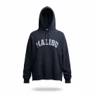 VINTAGE DENIM REPUBLIC CURVE HOODIE MALIBU USA BLUE WOMEN'S XΧL/3XL