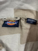 VINTAGE DICKIES JACKET ΜΕ ΦΕΡΜΟΥΑΡ PATCHWORK ΜΠΕΖ ΑΝΔΡΙΚΟ L